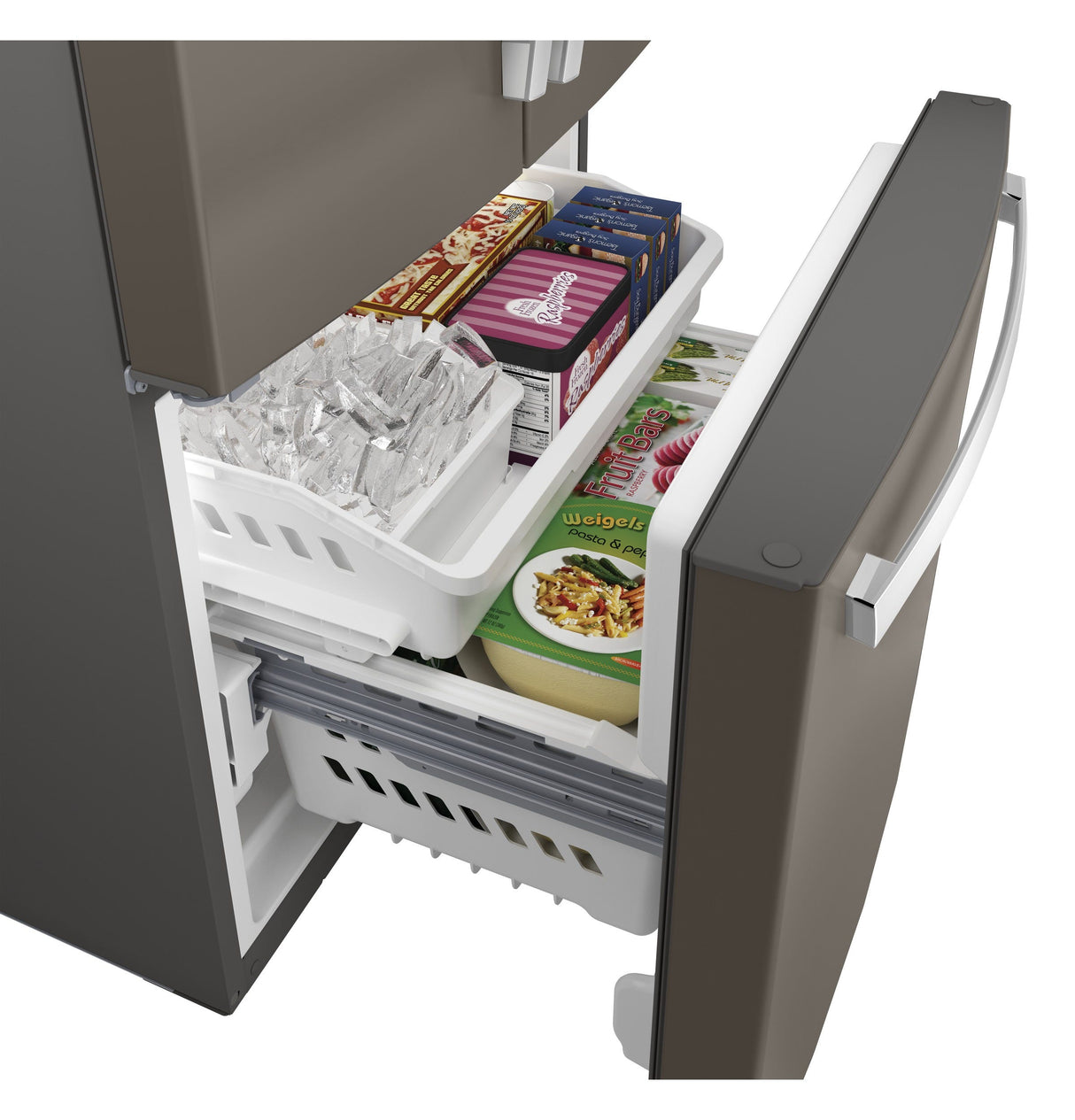 GE® ENERGY STAR® 24.7 Cu. Ft. French-Door Refrigerator GNE25JMKES