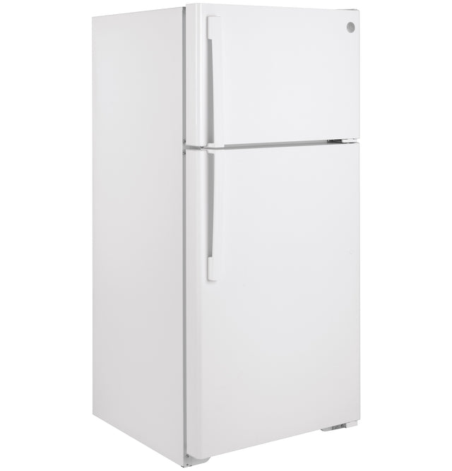 GE ENERGY STAR 15.6 Cu. Ft. Top-Freezer Refrigerator GTE16DTNRWW
