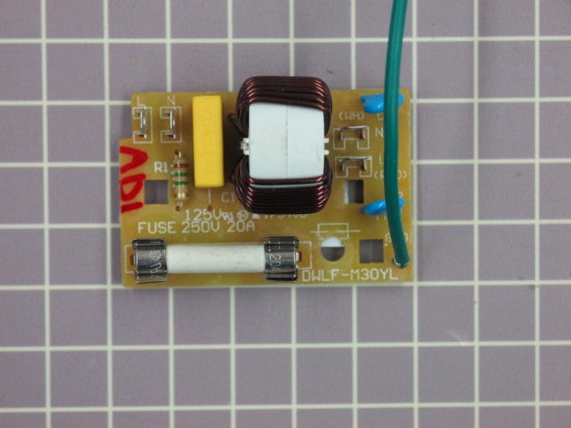 Noise Filter With Fuse 3518608000