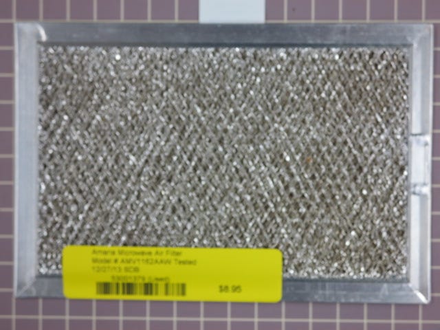 Amana Microwave Air Filter 53001379