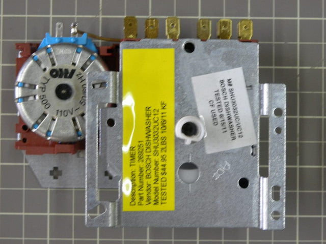Bosch Dishwasher Timer 269251