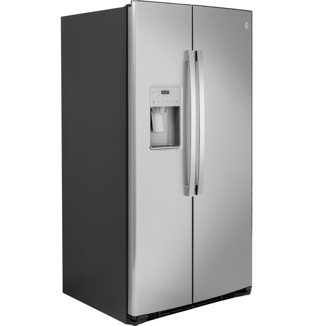 GE 25.1 Cu. Ft. Side-By-Side Refrigerator GSS25IYNFS