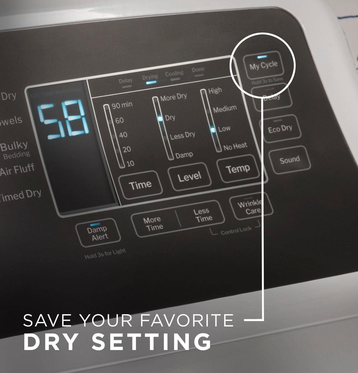 GE® 7.4 cu. ft. Capacity Electric Dryer with Up To 120 ft. Venting and Sensor Dry GTD58EBPVDG