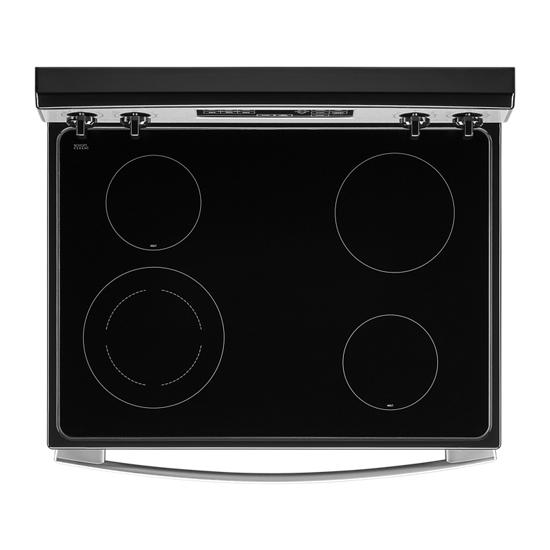 Amana 30-inch Electric Range with Extra-Large Oven Window AER6603SMS