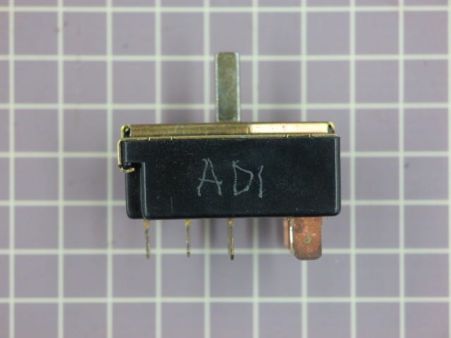 Maytag Coin Op Dryer Selector Switch 307237