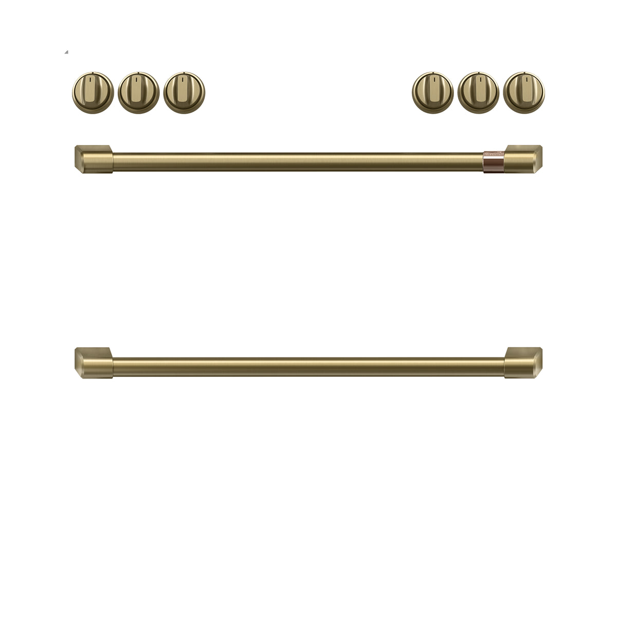 CAFÉ™ Handle Kit - Range Brushed Brass CXFCGHKPMCG