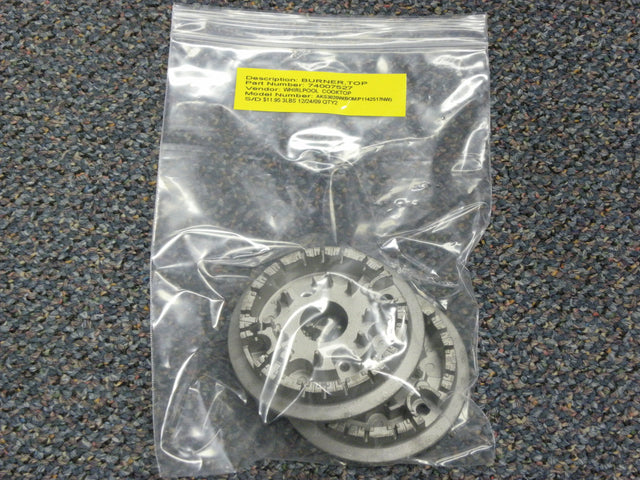 Whirlpool Range Burner Top 74007527