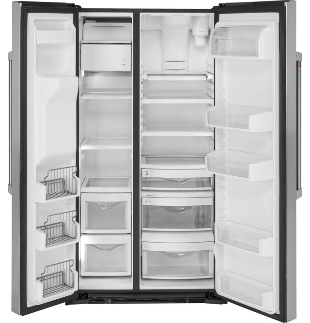 Café 21.9 Cu. Ft. Counter-Depth Side-By-Side Refrigerator CZS22MP2NS1