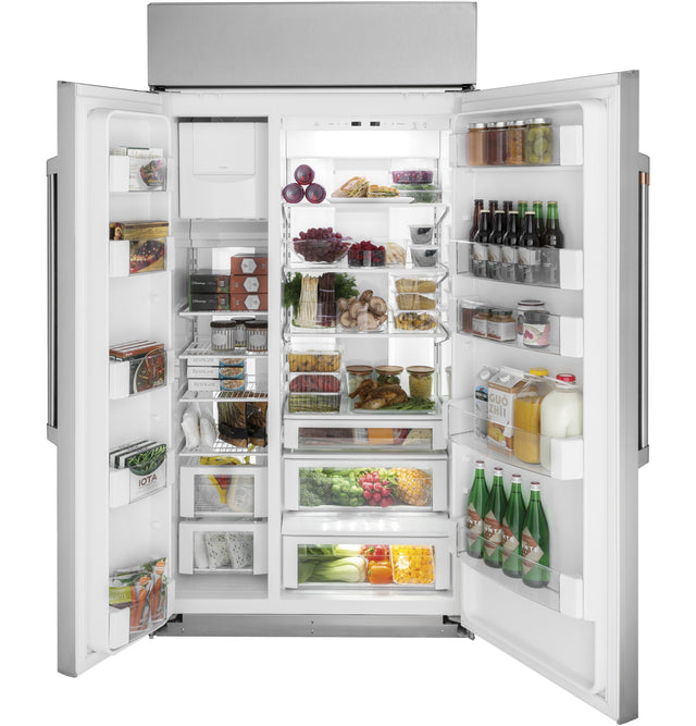 Café 48" Built-In Side-by-Side Refrigerator CSB48WP2NS1