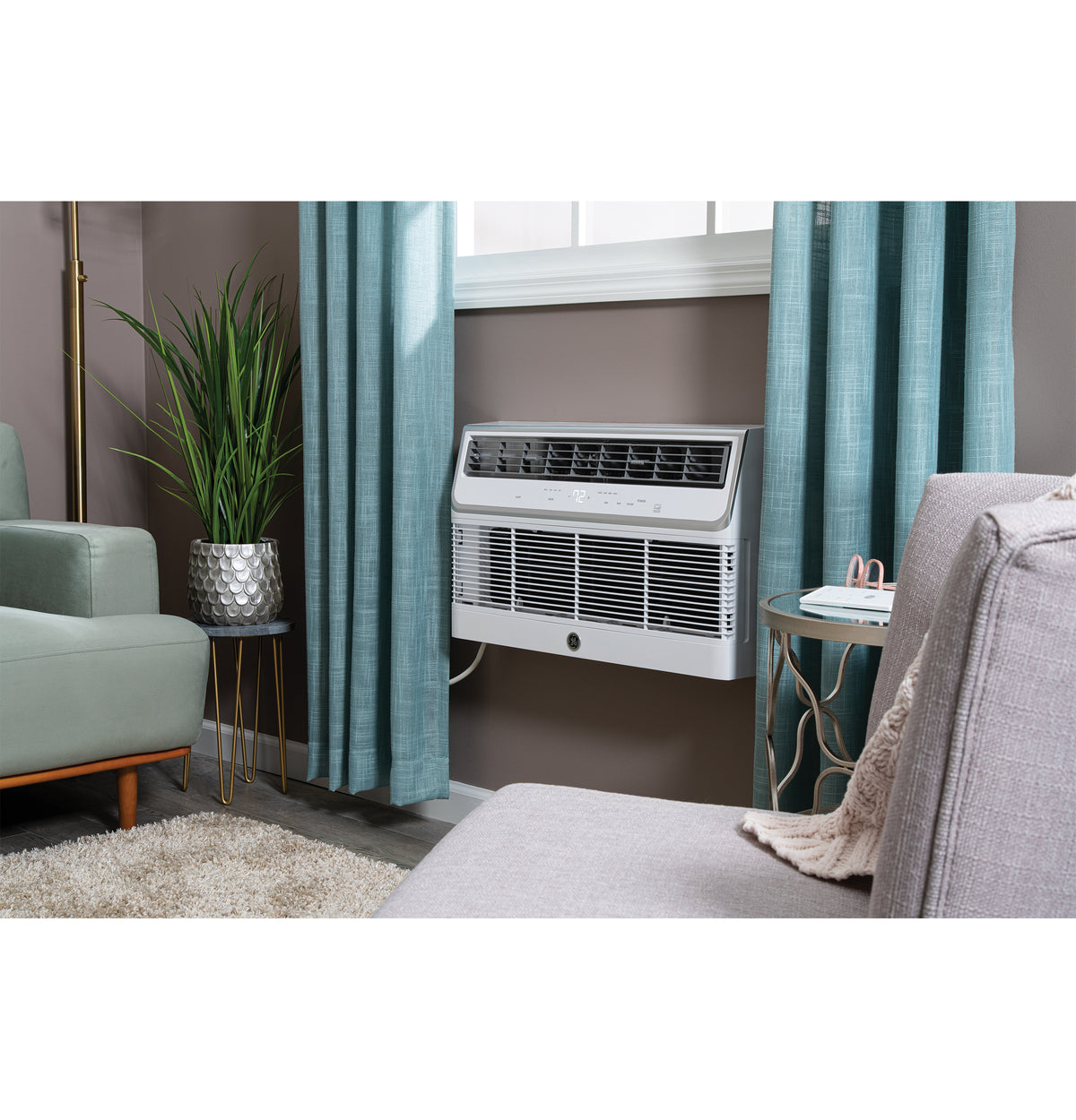 GE® ENERGY STAR® 230/208V Cool-Only 10,000 BTU Built-In Room Air Conditioner AJCQ10DWH