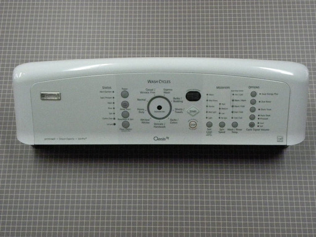 Kenmore Washer Control Panel (White) W10034420