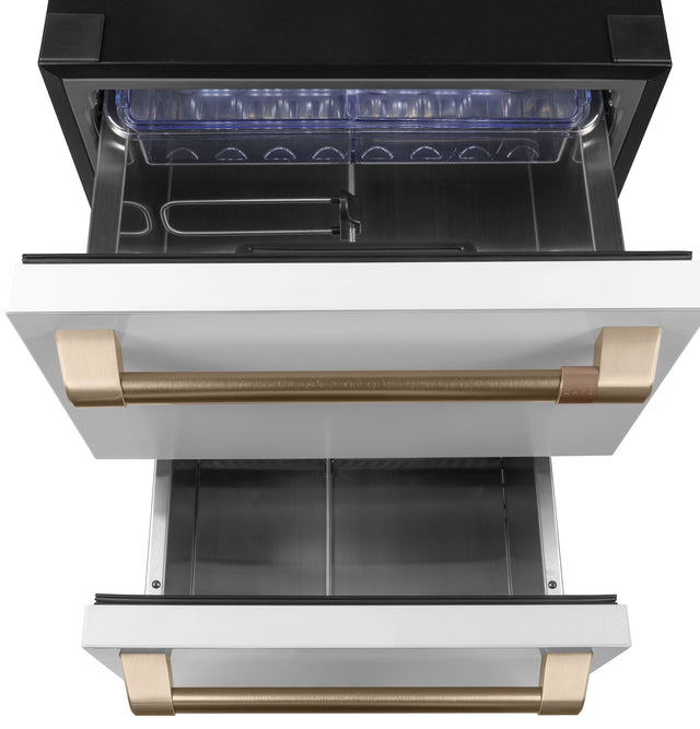 Café 5.7 Cu. Ft. Built-In Dual-Drawer Refrigerator CDE06RP4NW2