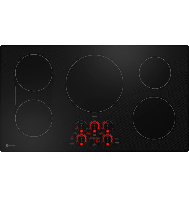 GE Profile 36" Built-In Touch Control Induction Cooktop PHP9036DTBB