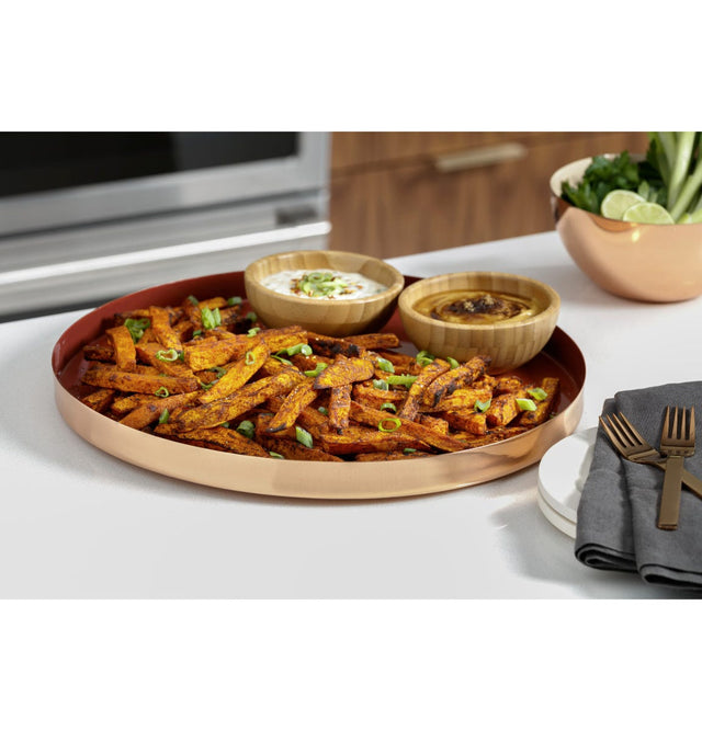 Café 30" Slide-In Front Control Induction and Convection Double Oven Range CHS950P3MD1