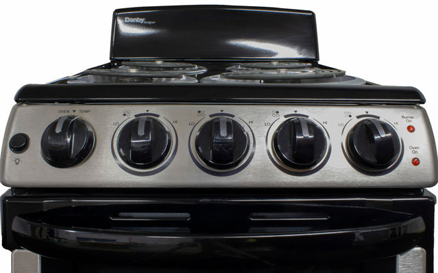 Danby 20″ Wide Electric Range in Stainless Steel DER203BSS