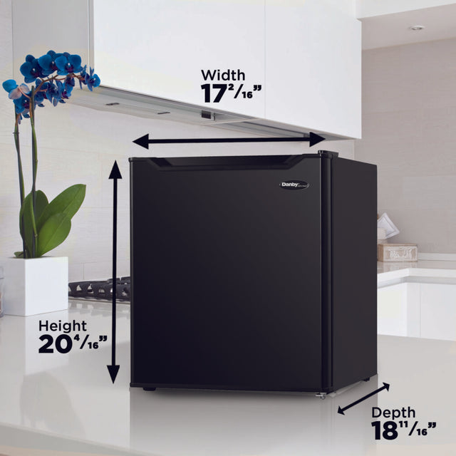 Danby 1.6 cu.ft Compact Refrigerator DAR016B1BM