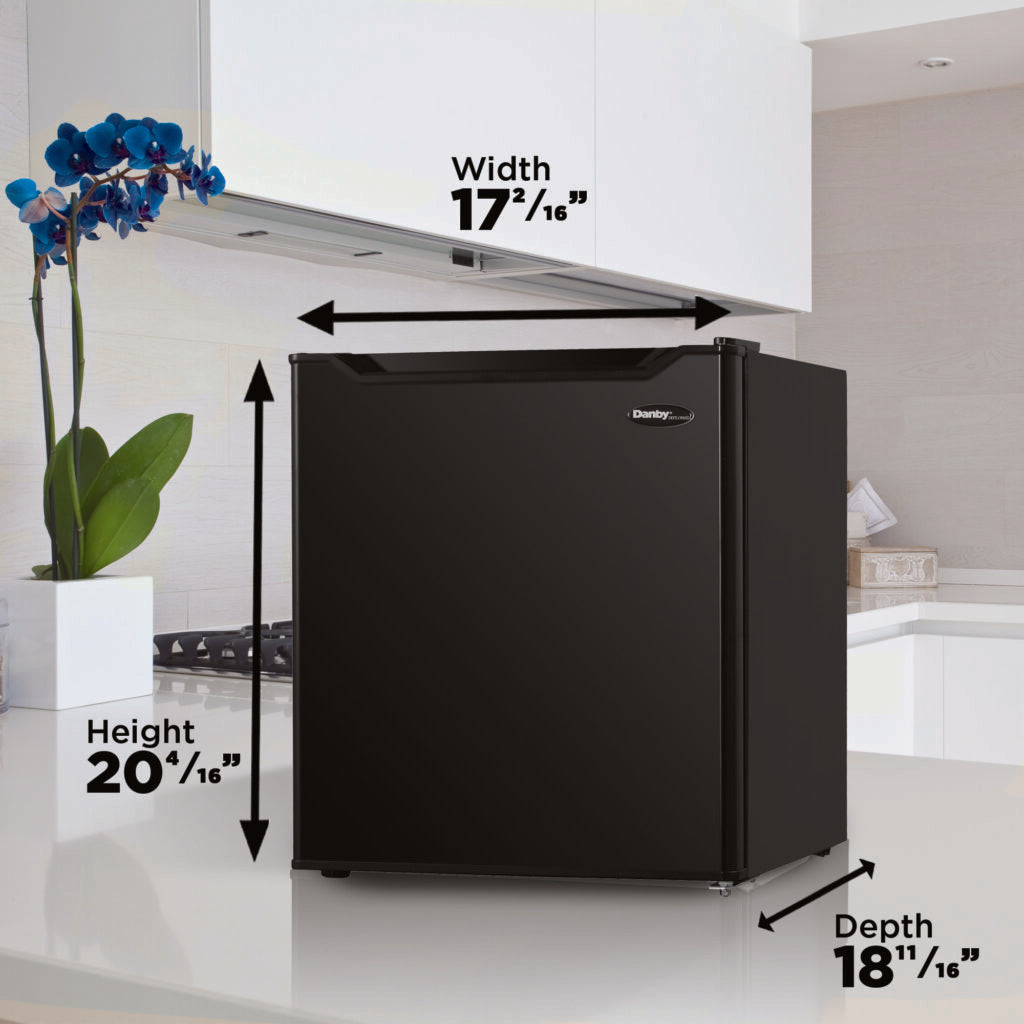 Danby 1.6 cu.ft Compact Refrigerator DAR016B1BM