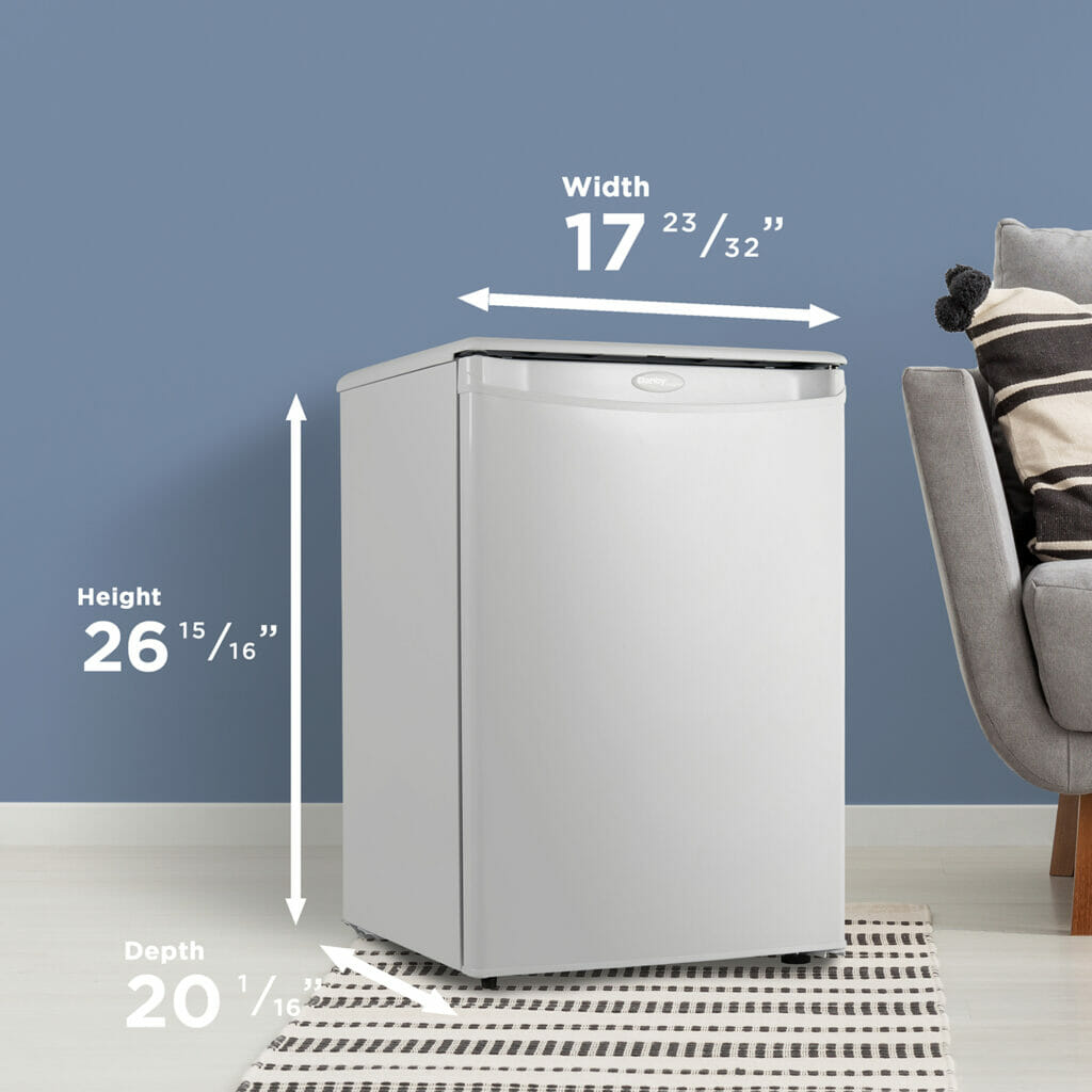 Danby Designer 2.6 cu. ft. Compact Refrigerator DAR026A1WDD
