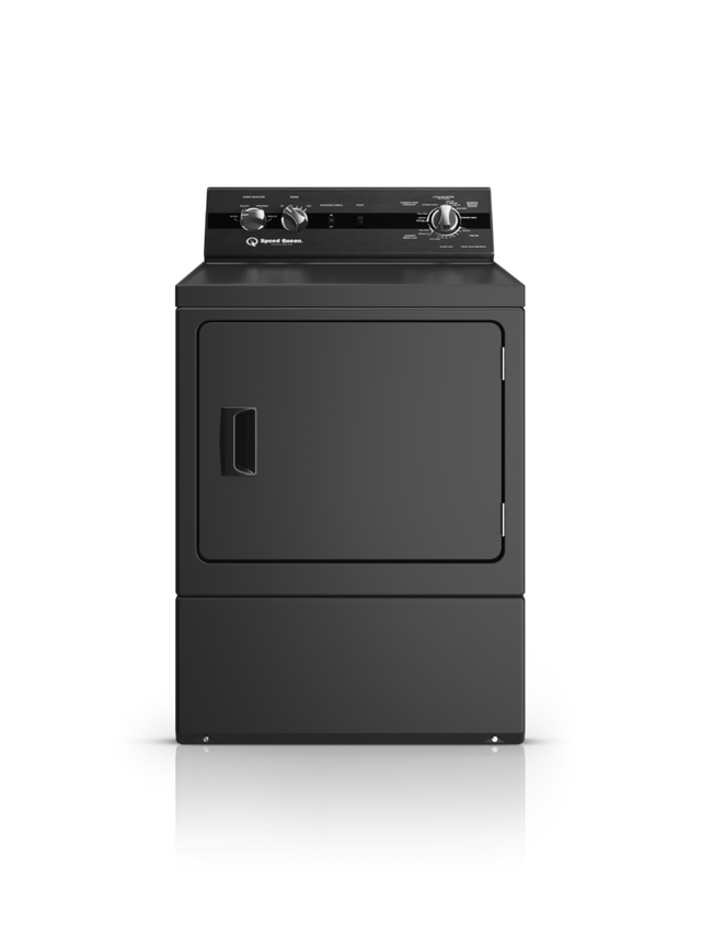 Speed Queen DC5 Sanitizing Gas Dryer with Extended Tumble | Reversible Door | 5-Year Warranty DC5003BG