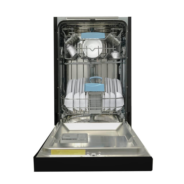 Danby 18″ Wide Built-in Dishwasher in Black DDW18D1EB