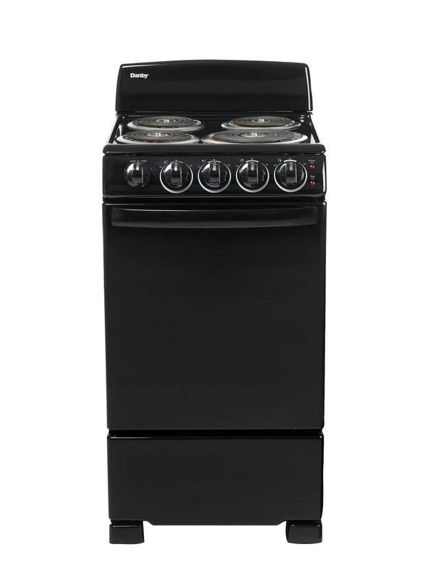 Danby 20″ Wide Electric Range in Black DER203B