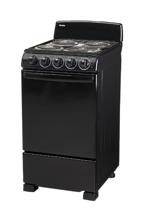 Danby 20″ Wide Electric Range in Black DER203B