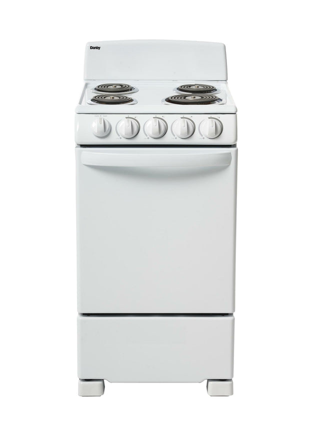 Danby 20″ Wide Electric Range in White DER203W