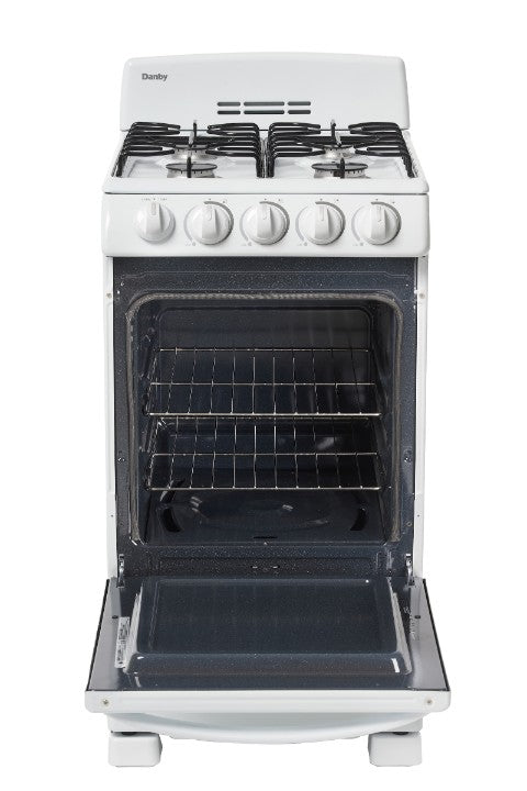 Danby 20″ Wide Gas Range in White DR203WGLP