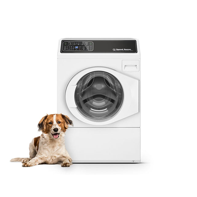 Speed Queen FF7 White Right-Hinged Front Load Washer with Pet Plus™ | Sanitize | Fast Cycle Times | Dynamic Balancing | 5-Year Warranty FF7012WN