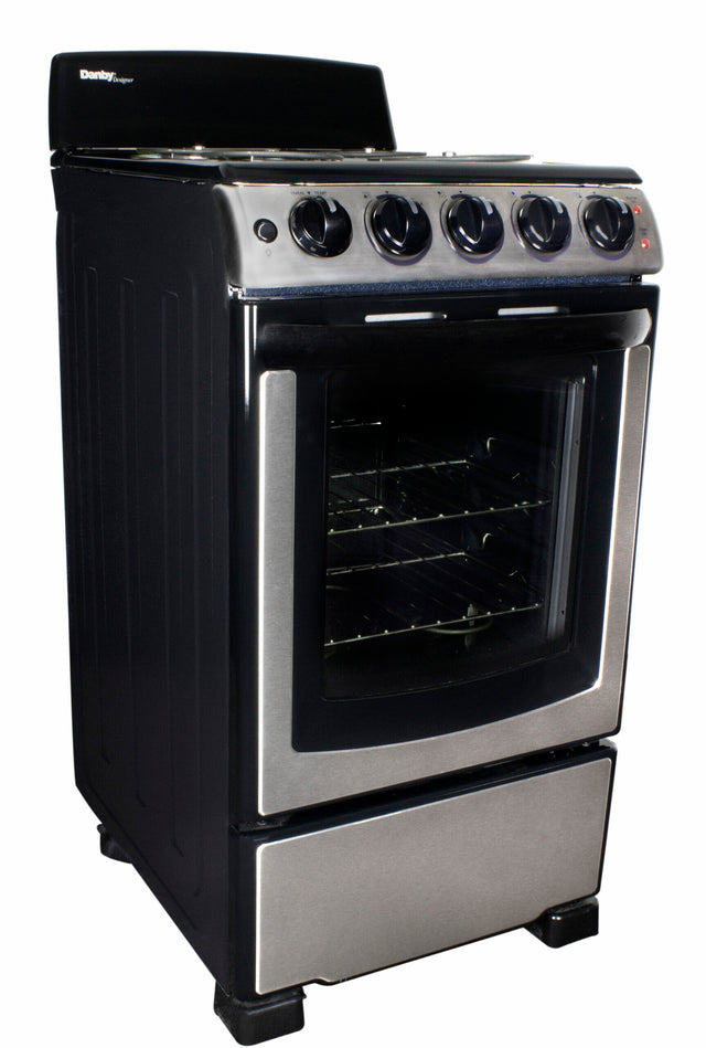 Danby 20″ Wide Electric Range in Stainless Steel DER203BSS