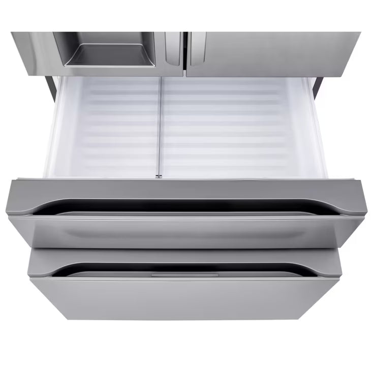 LG 25 cu. ft. Smart Counter-Depth MAX™ 4-Door French Door Refrigerator with Full-Convert Drawer™ LF25G8330S