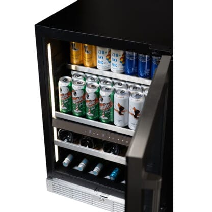 Silhouette Pro Gen 3 – 24″ Built-in Wine and Beverage Center Panel-Ready SPRWBC052D3SS-P