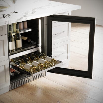 Silhouette Pro Gen 3 – 24″ Built-in Wine and Beverage Center Panel-Ready SPRWBC052D3SS-P