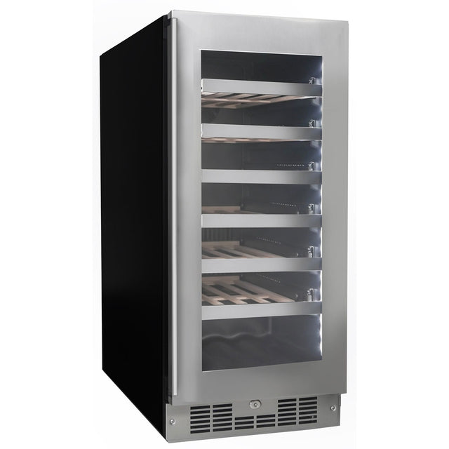 Silhouette Pro – 28 Bottle Built-In Wine Cellar in Stainless Steel SPRWC031D1SS