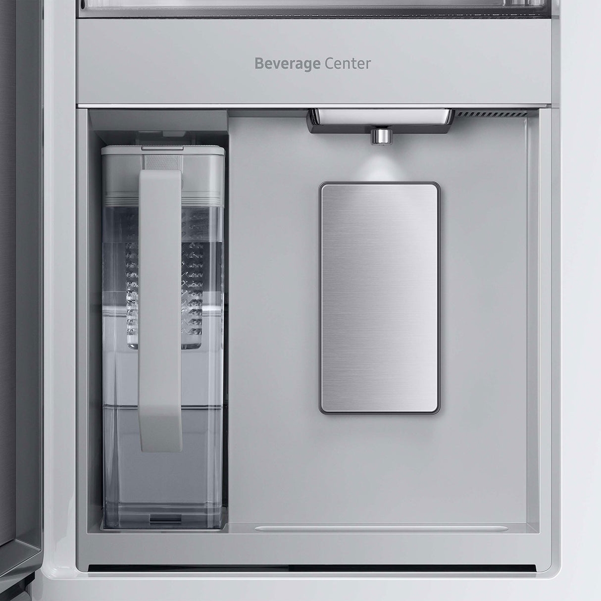 Samsung Bespoke AI 4-Door French Door Beverage Center™ | Dual Ice Maker & Flex Zone™ | 23 cu.ft. RF23BB8600QLAA