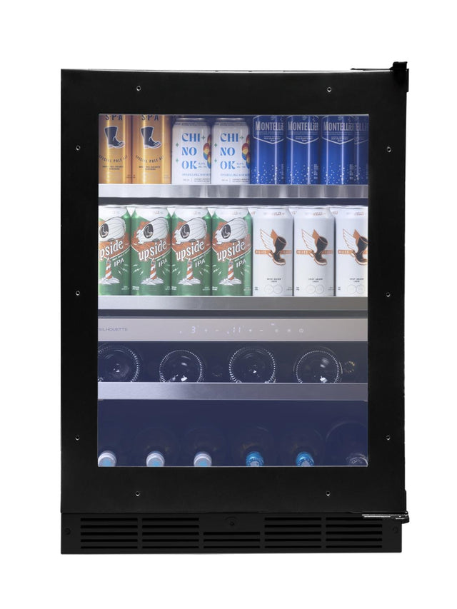 Silhouette Pro Gen 3 – 24″ Built-in Wine and Beverage Center Panel-Ready SPRWBC052D3SS-P