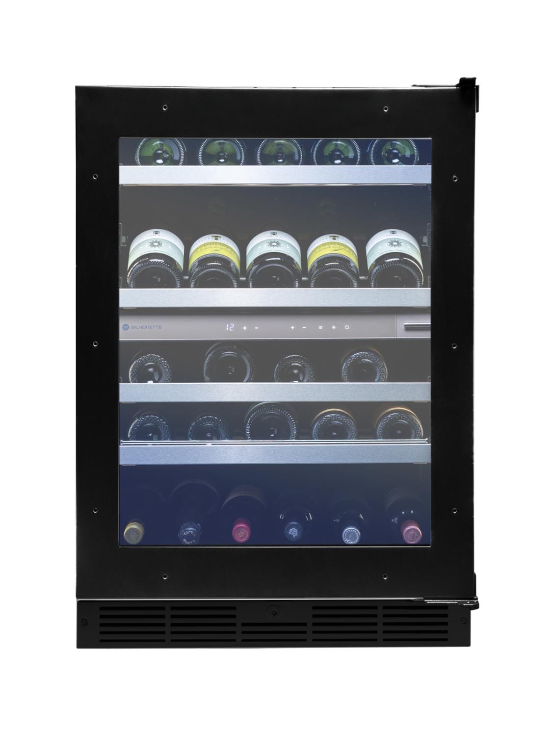 Silhouette Pro Gen 3 – 24” Built-In Wine Cellar Panel-Ready SPRWC052D3SS-P