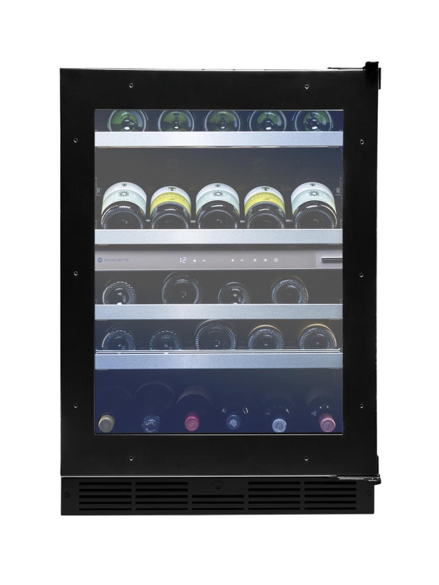 Silhouette Pro Gen 3 – 24” Built-In Wine Cellar Panel-Ready SPRWC052D3SS-P
