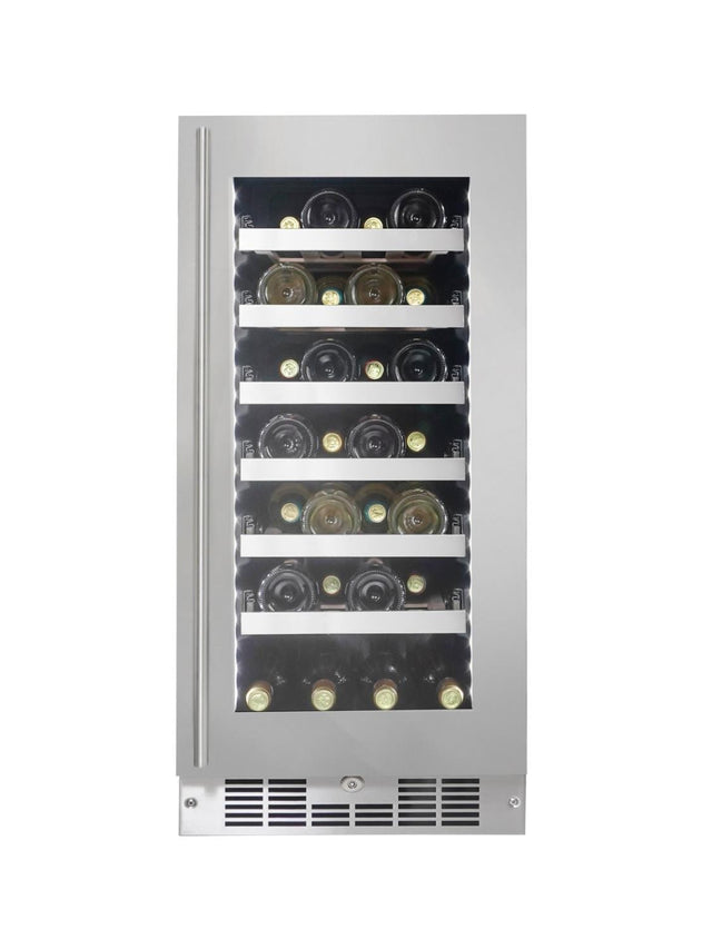 Silhouette Pro – 28 Bottle Built-In Wine Cellar in Stainless Steel SPRWC031D1SS