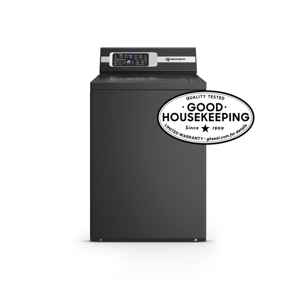 Speed Queen TR7 Ultra-Quiet Top Load Washer with Speed Queen® Perfect Wash™ and Delayed Lid-Lock | 8 Special Cycles | 7-Year Warranty TR7006BN
