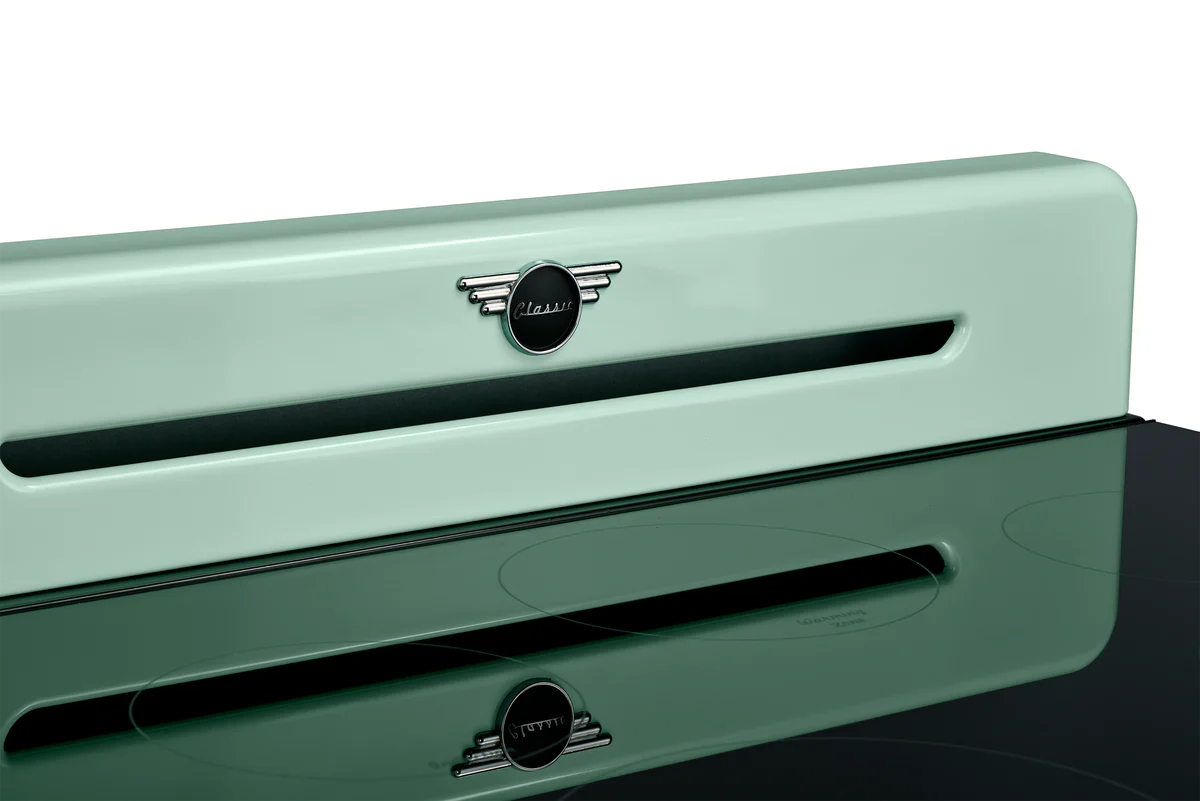 Unique 30' Classic Retro Induction Range Summer Mint Green UNQ-30CR IC LG