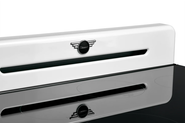 Unique 30' Classic Retro Induction Range Marshmallow White UNQ-30CR IC W