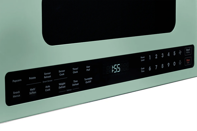 Unique 30' Classic Retro Over-the-Range Microwave, Mint Green UNQ-30CR OTR LG