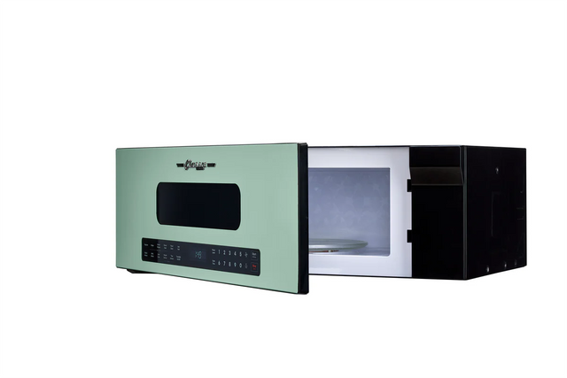 Unique 30' Classic Retro Over-the-Range Microwave, Mint Green UNQ-30CR OTR LG