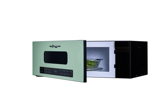 Unique 30' Classic Retro Over-the-Range Microwave, Mint Green UNQ-30CR OTR LG