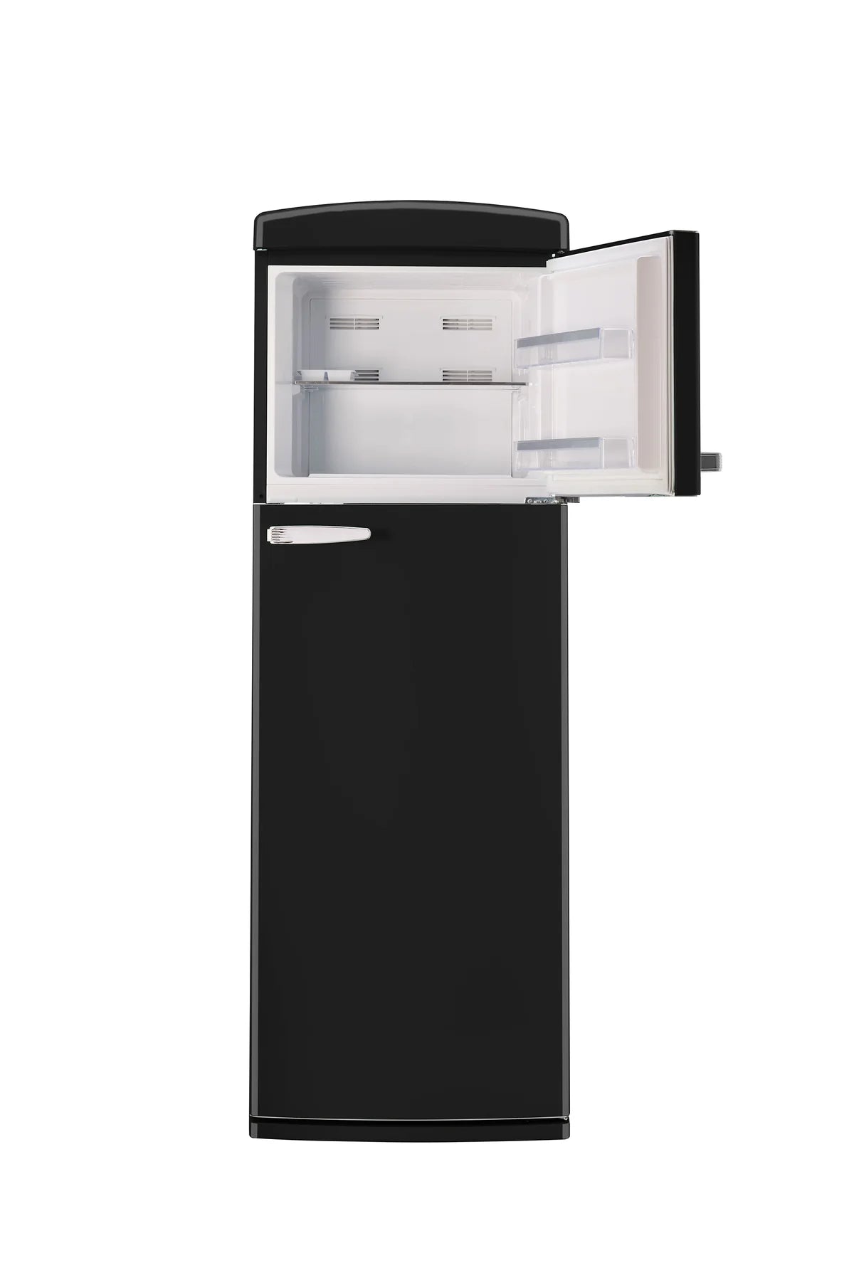 Unique 310L Matte Black Top Mount Refrigerator UNQ-310L MB TM