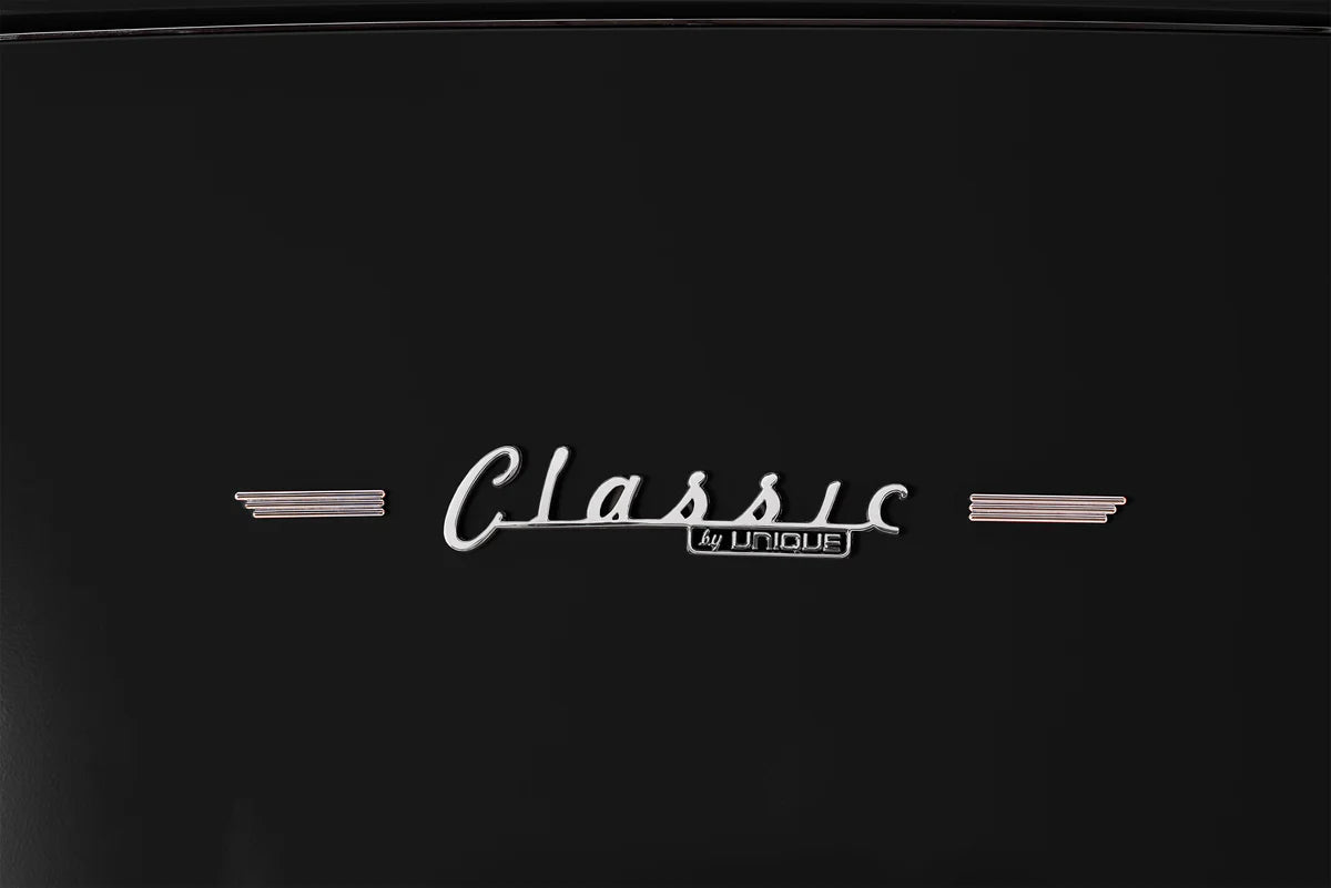 Unique 310L Matte Black Top Mount Refrigerator UNQ-310L MB TM