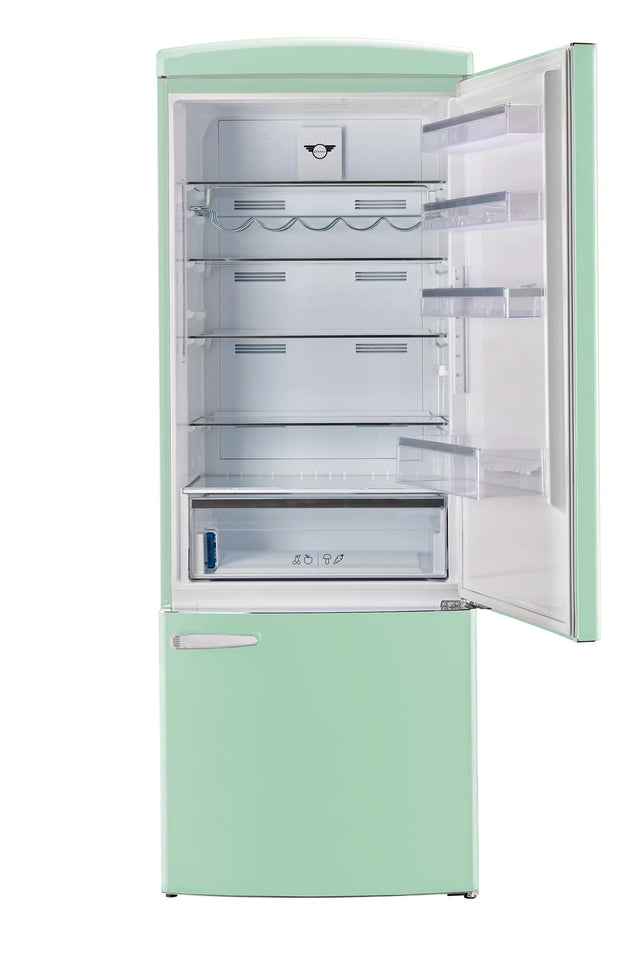 Unique 455L Mint Green Bottom Mount Refrigerator UNQ-455L LG AC