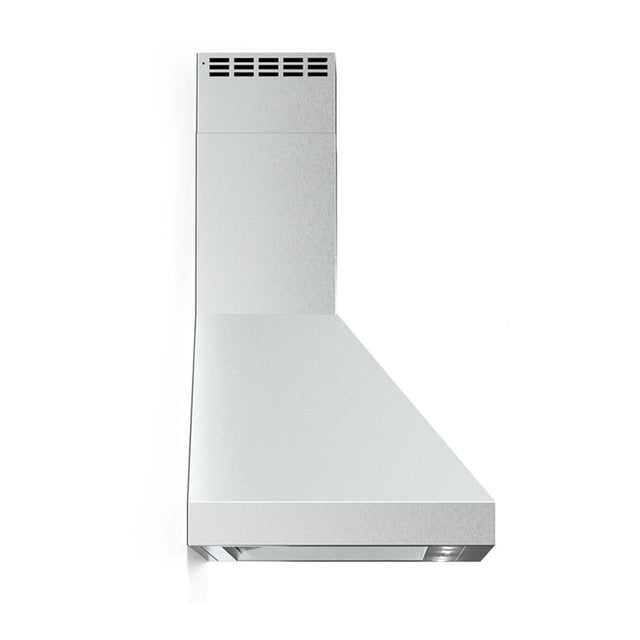 Verona VECHW36GSS 36 inch Designer Chimney Wall Hood with 600 CFM, Stainless Steel Baffle Filters and LED Lighting (Stainless Steel)
