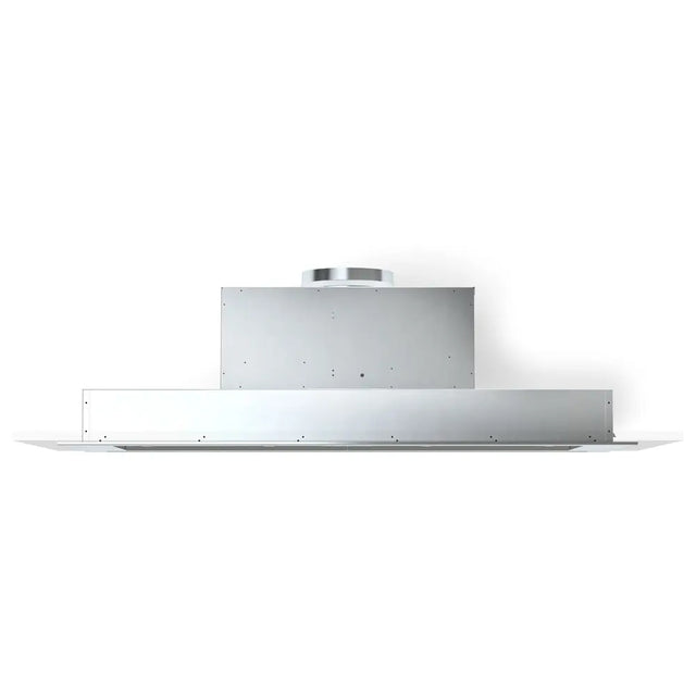 Verona VEINS46GSS 46 inch Designer Range Hood Insert with 1200 CFM, Stainless Steel Baffle Filters, LED Lighting in Stainless Steel